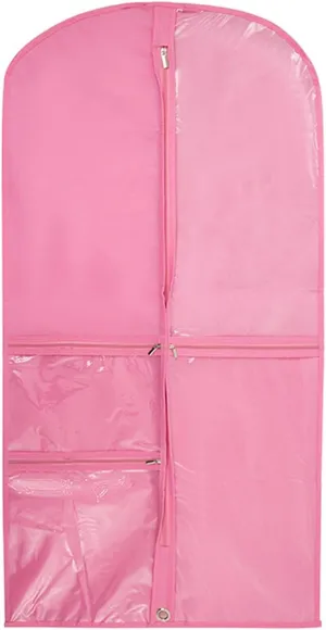Dancewear Organizers Sleeve Portable Children Dance Costume Garment Bag With 5 Pockets Stylish Clothing Hanging