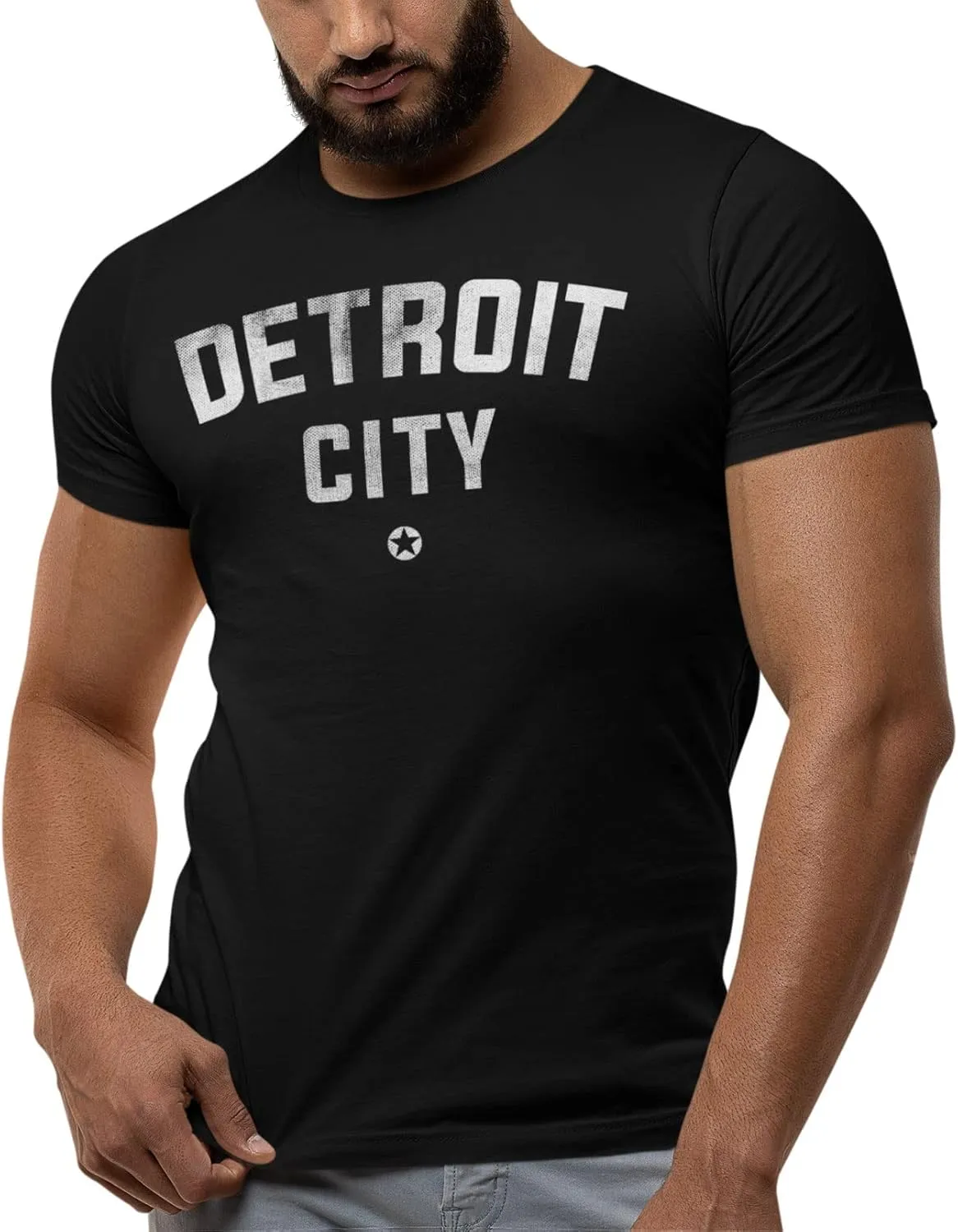 Detroit Shirts for Men by Detroit Rebels T-Shirt Brand. Motor City D Apparel.