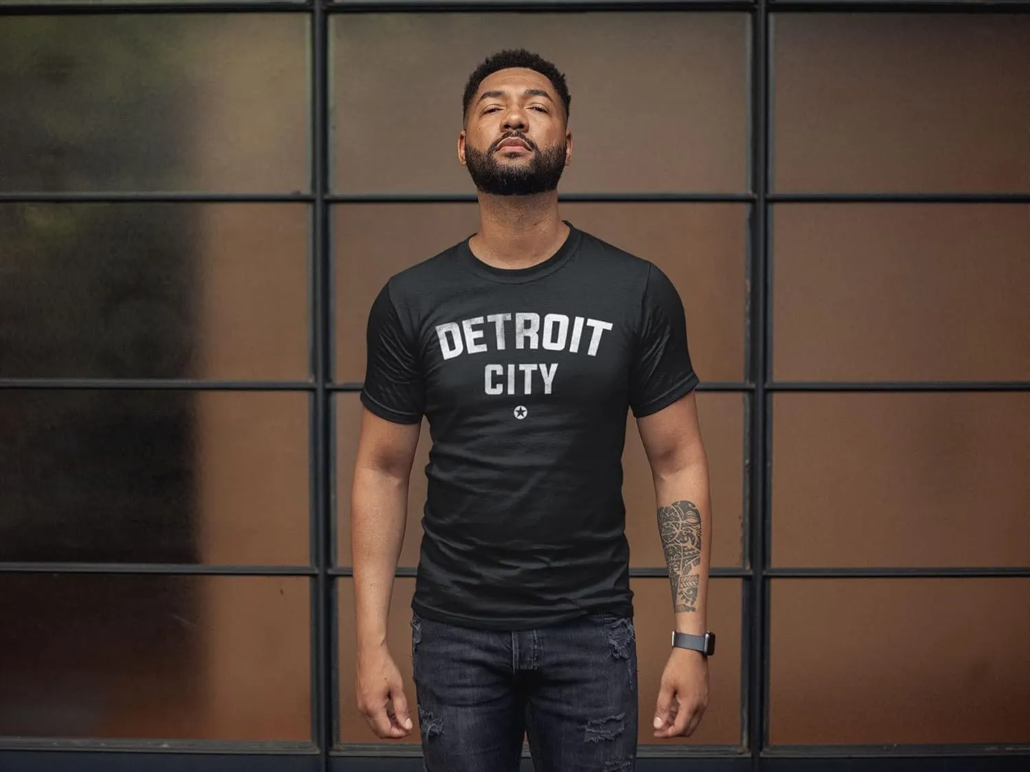 Detroit Shirts for Men by Detroit Rebels T-Shirt Brand. Motor City D Apparel.