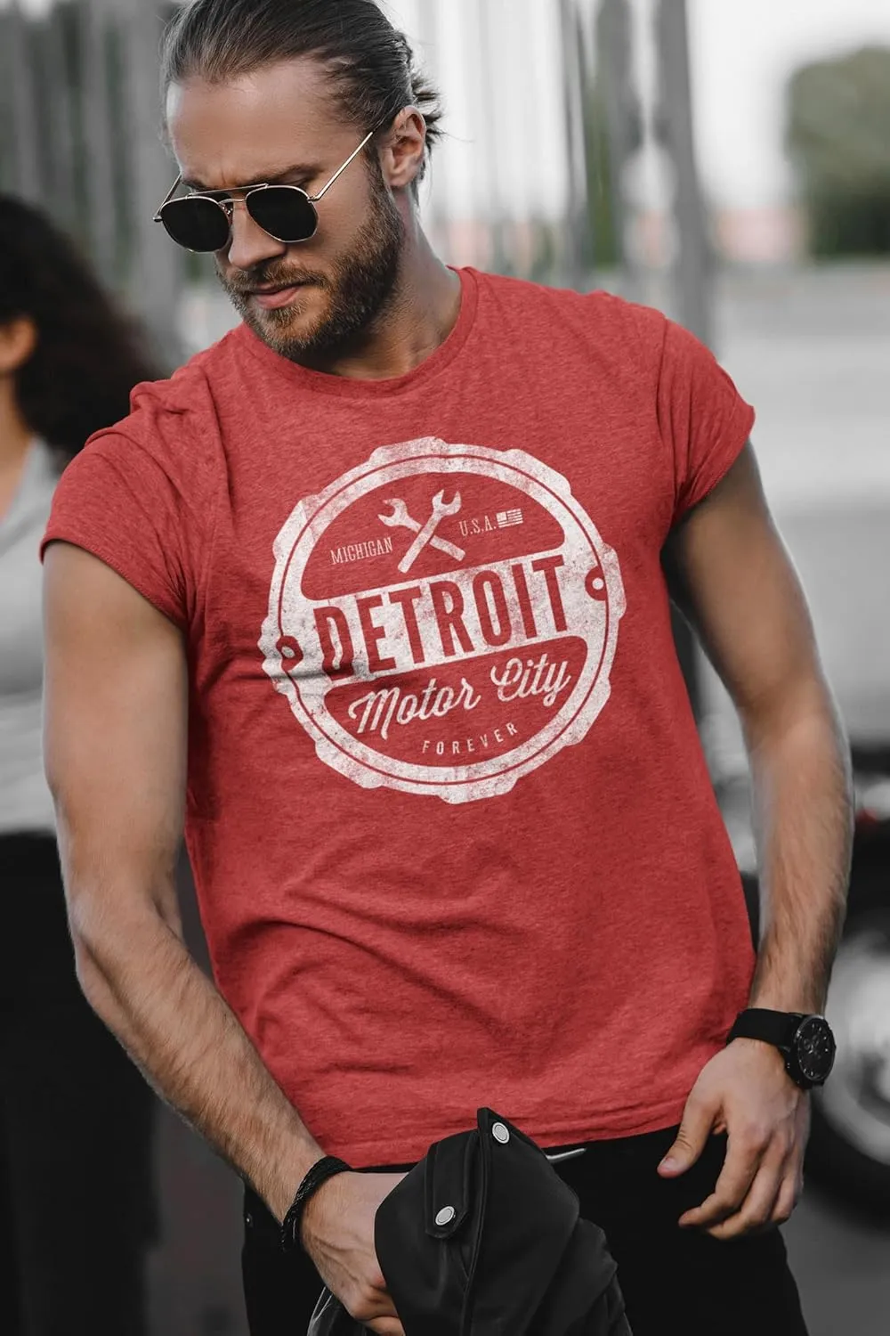 Detroit Shirts for Men by Detroit Rebels T-Shirt Brand. Motor City D Apparel.