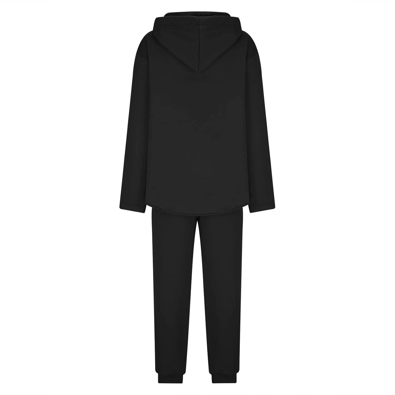 DOLKFU Womens 2 Piece Outfits Half Zip Oversized Pullover Sweatsuit with Pockets High Waist Sweatpants Tacksuit