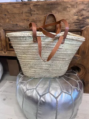 Double Handled Market Basket | Large