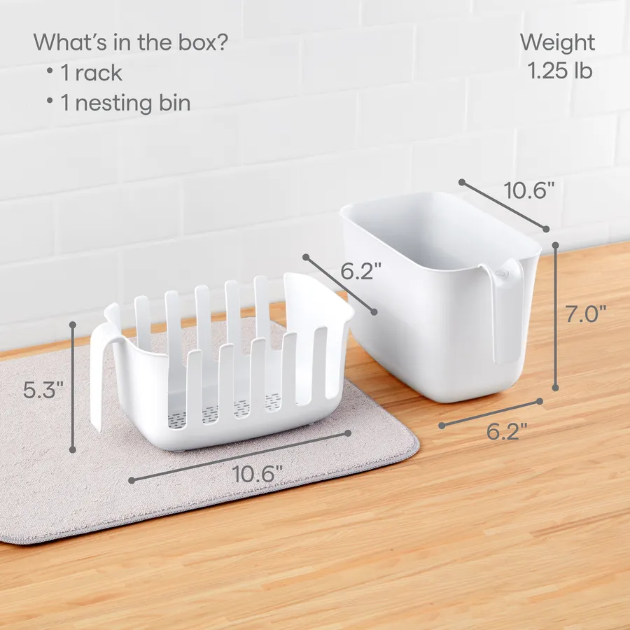 Dry Store™ Bag Drying Rack and Bin Set
