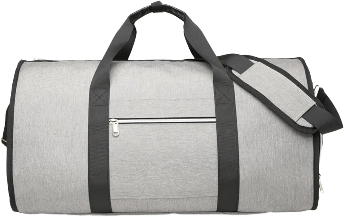 Duffel Bag for Garments with Carrying Strap for Travel And Business, Light Gray