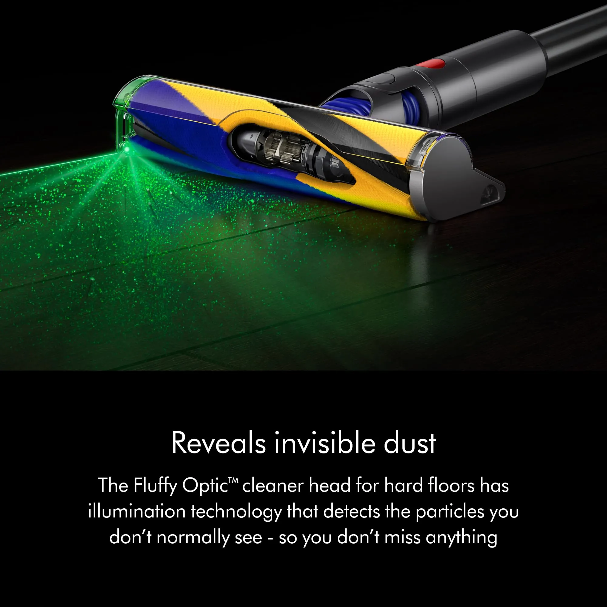 Dyson V15 Detect Plus Cordless Vacuum, Yellow/Nickel