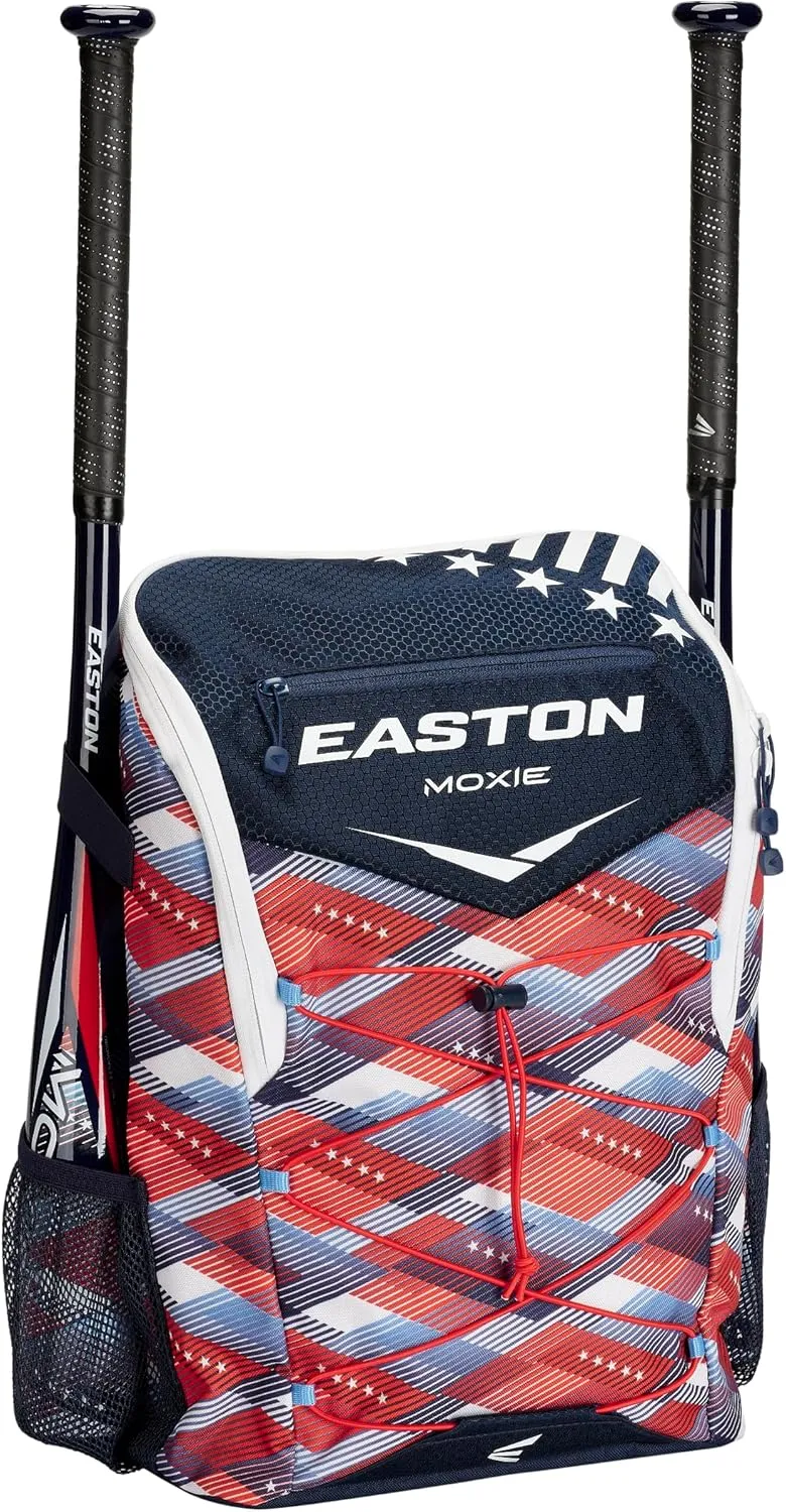 Easton | MOXIE Backpack Equipment Bag | Baseball / Softball | T-Ball / Rec / Travel | Multiple Styles