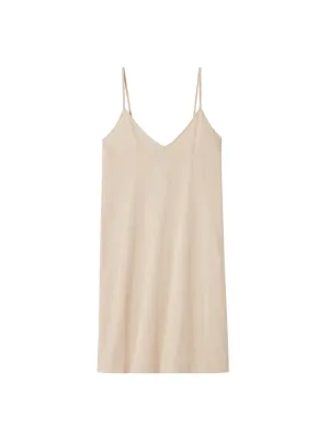 Ecru Simple Slip