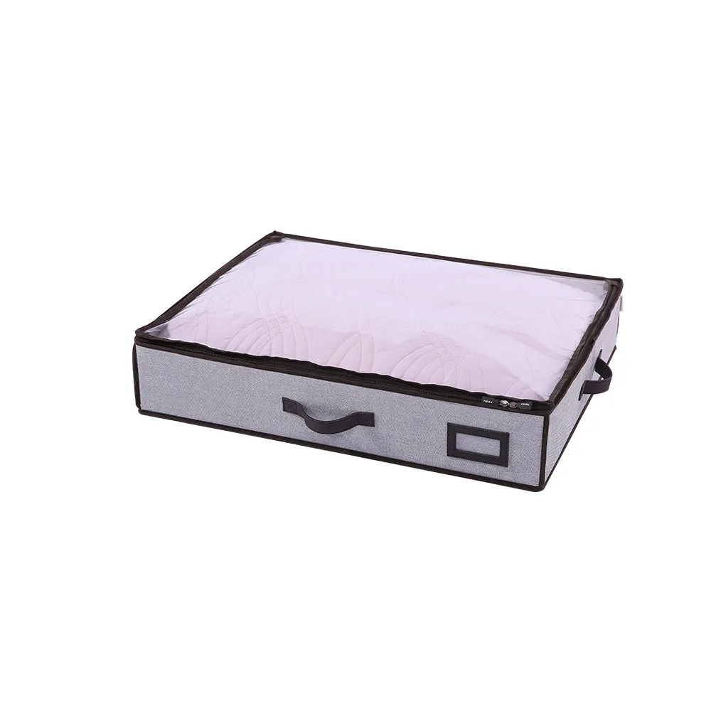 FaSoLa Japanese-Style Thickened Under-Bed Storage Box in Coffee Colour