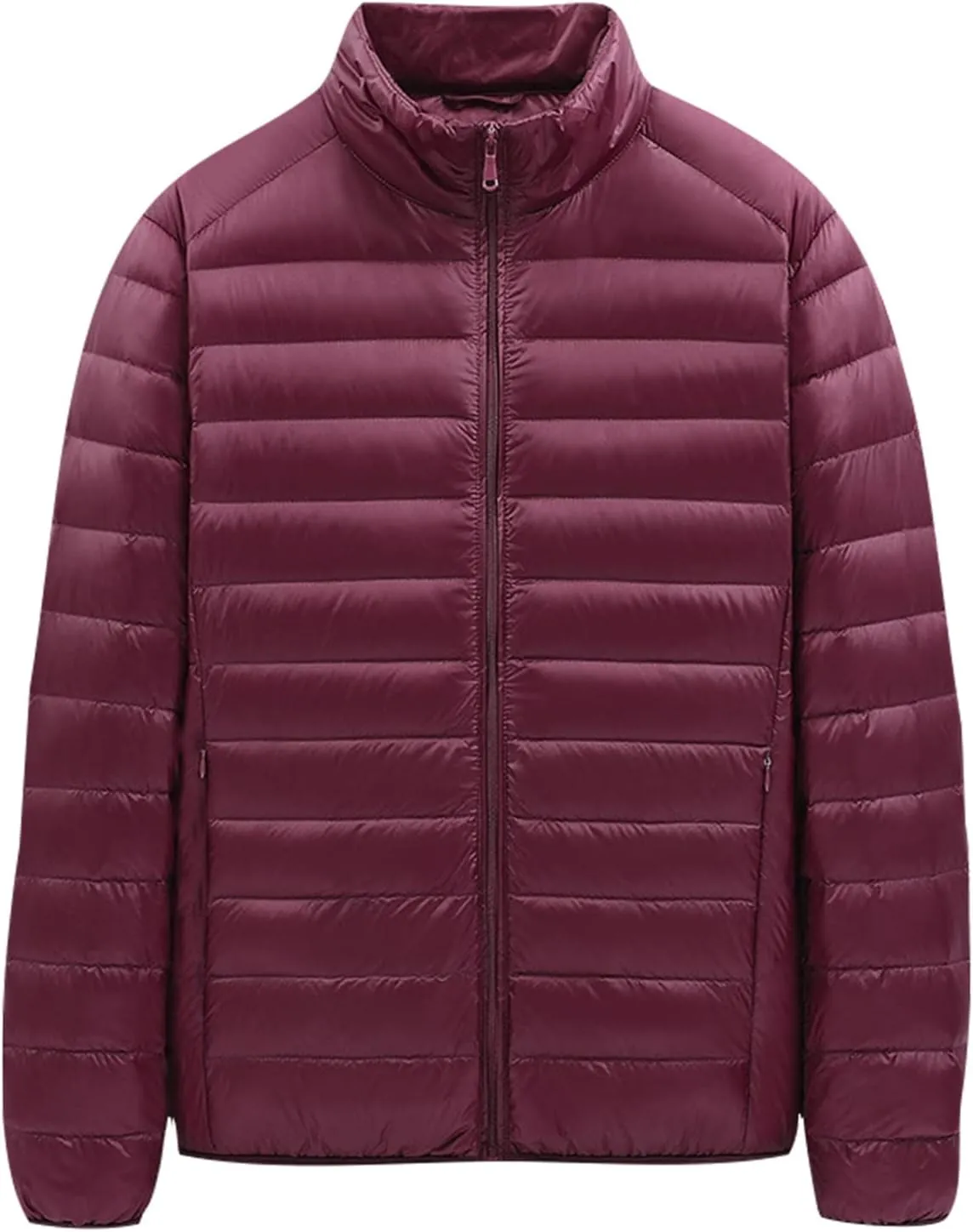 Febecool Cotton Jacket Light And Thin Stand Collar Loose Large Casual Jacket