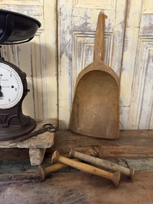 French Vintage Grain Scoops