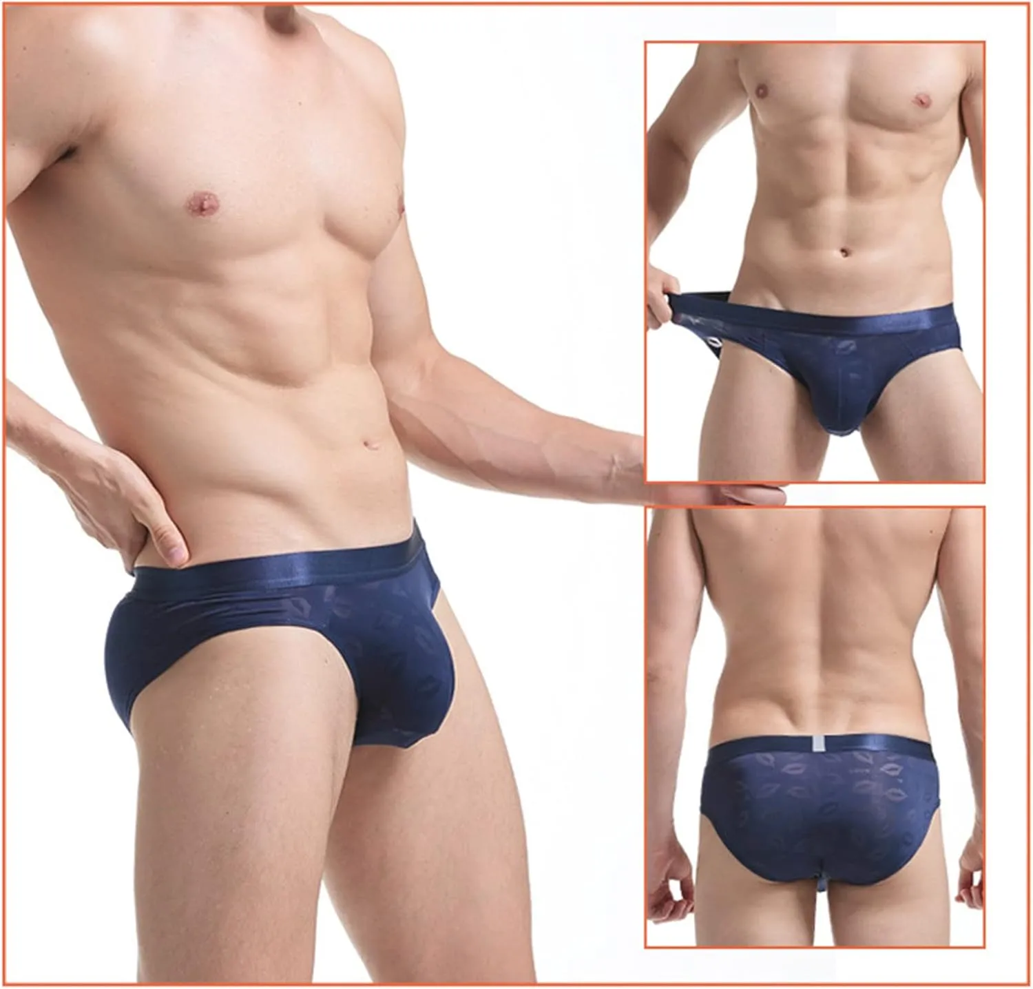 GIERIDUC Men's Christmas Lingerie Set Romantic Valentines Day Gifts for Him Men's Cotton Boxer Briefs Mens Underwear Styles