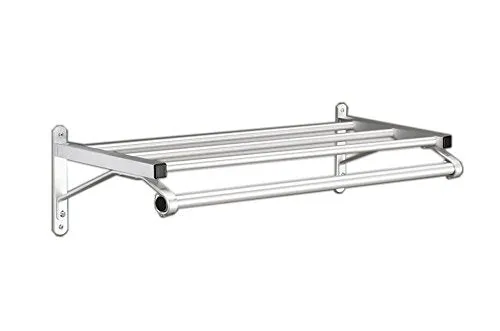 Glaro 500SA-60 500 Series Wall Racks 60" With Shelf And Hanger Bar