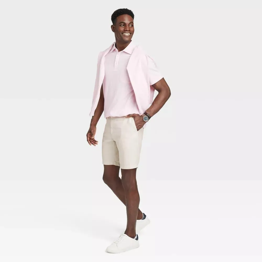 Goodfellow & Co Men's Every Wear 9" Slim Fit Flat Front Chino Shorts -