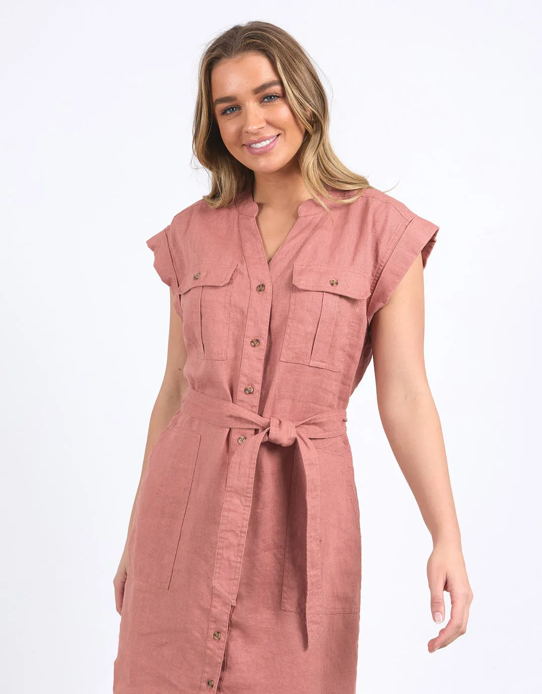 Harlow Dress - Clay