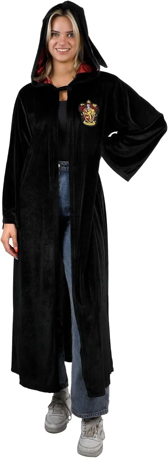Harry Potter Costume Cloak Robe For Women | 5 Styles Hogwarts, Gryffindor, Ravenclaw, Slytherin, Hufflepuff