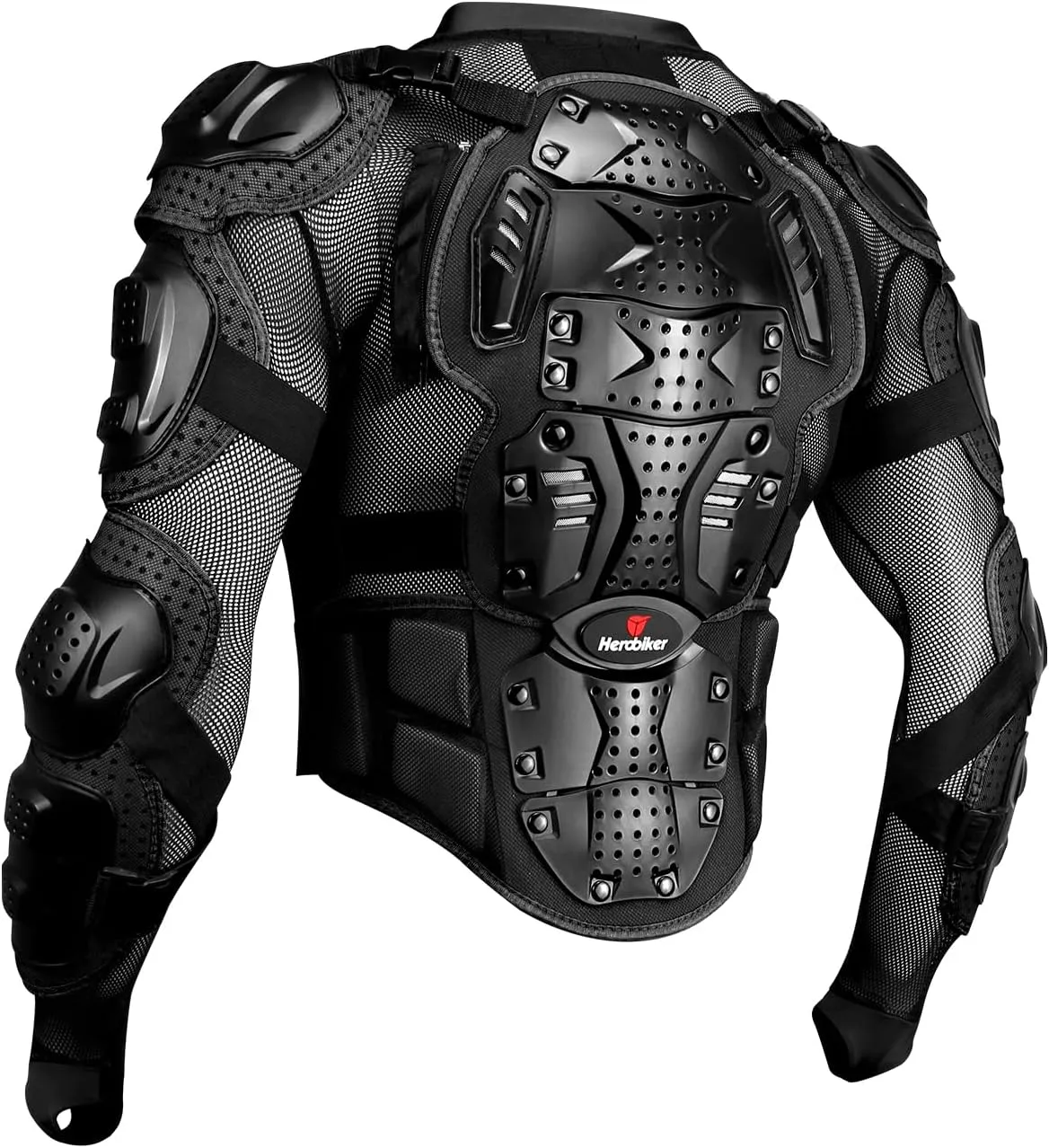 HEROBIKER Motorcycle Full Body Armor Jacket spine chest protection gear Motocross Motos Protector Motorcycle Jacket 2 Styles
