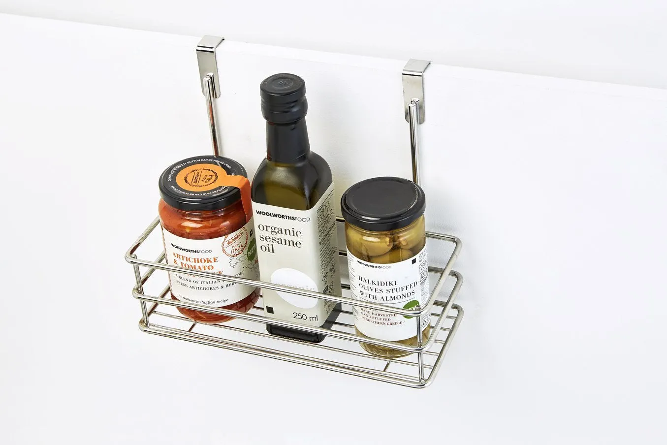 Hook Over Cupboard Door Basket