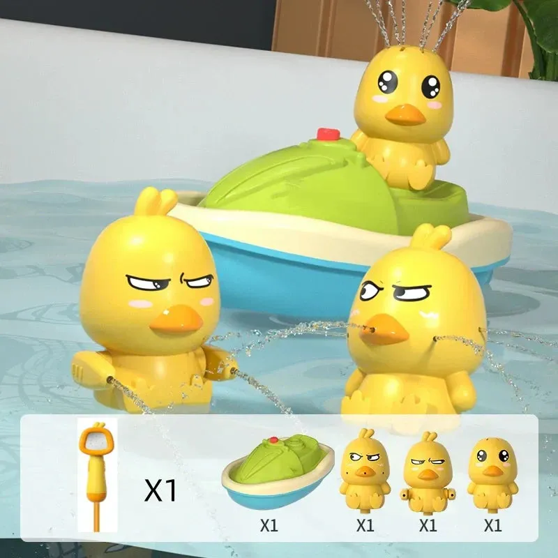 Hot Sale 40% OFFYellow Duck Multifunctional Children's Bath Shower Toy