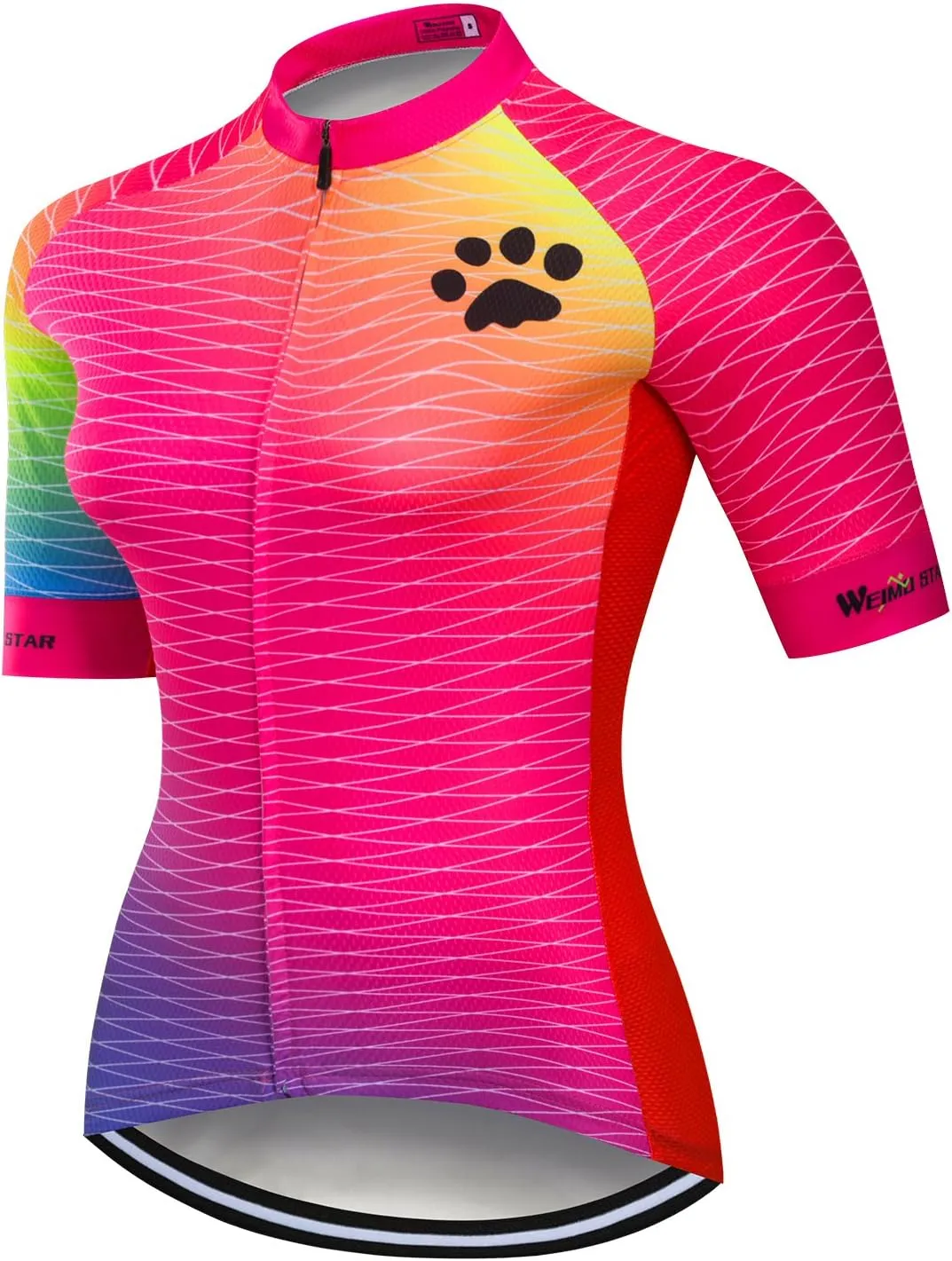 Hotlion Women Cycling Jersey Breatable Mountain Bike Top Apparel Clothing Quick Dry Shirt Short Sleeve