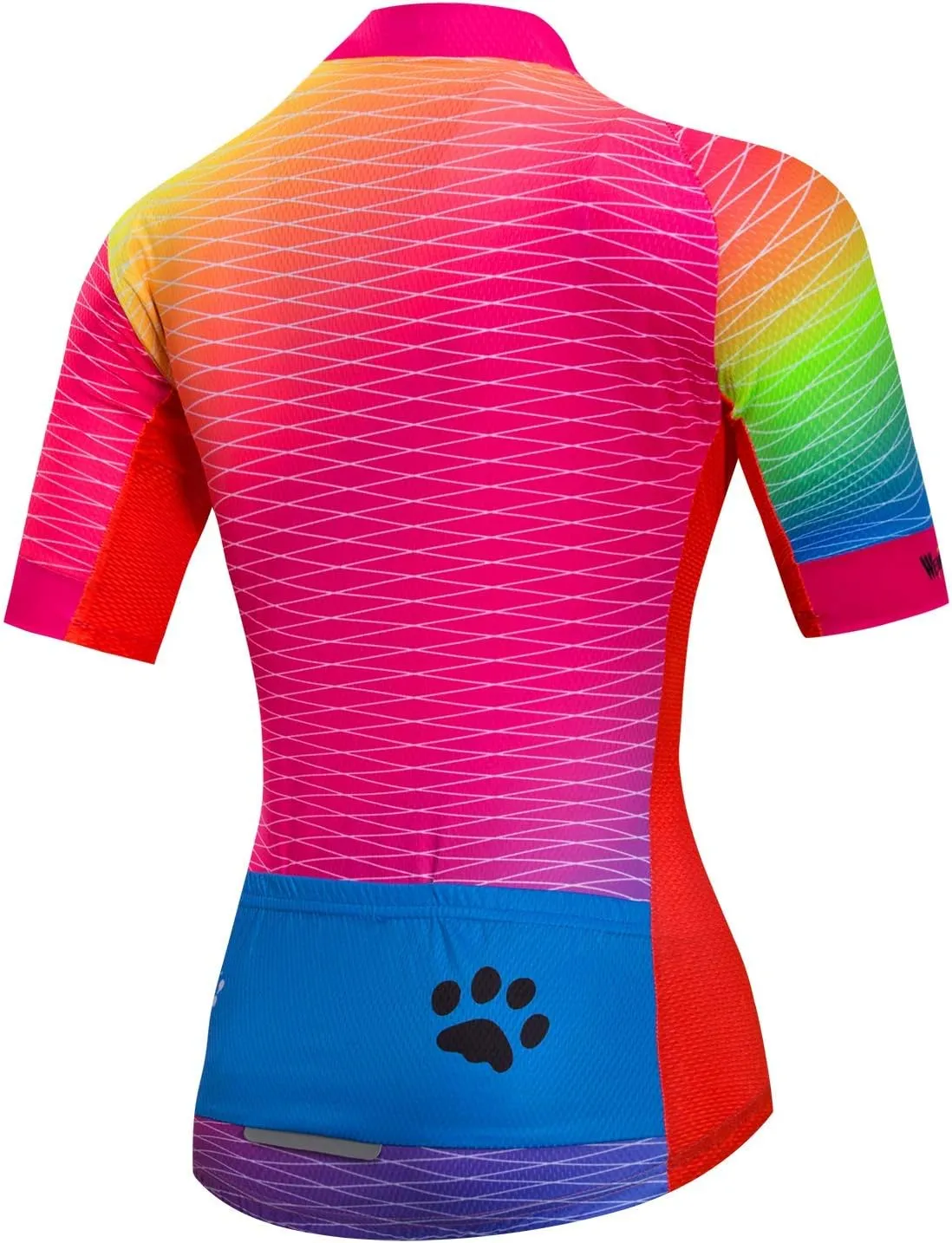 Hotlion Women Cycling Jersey Breatable Mountain Bike Top Apparel Clothing Quick Dry Shirt Short Sleeve