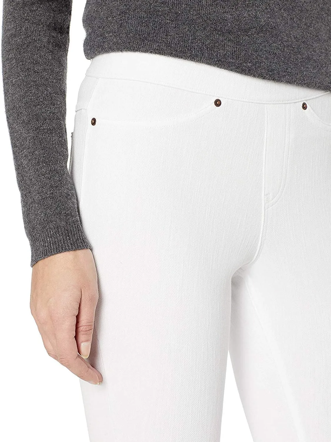 HUE Women's Solid Color Original Jeanz Denim Legging