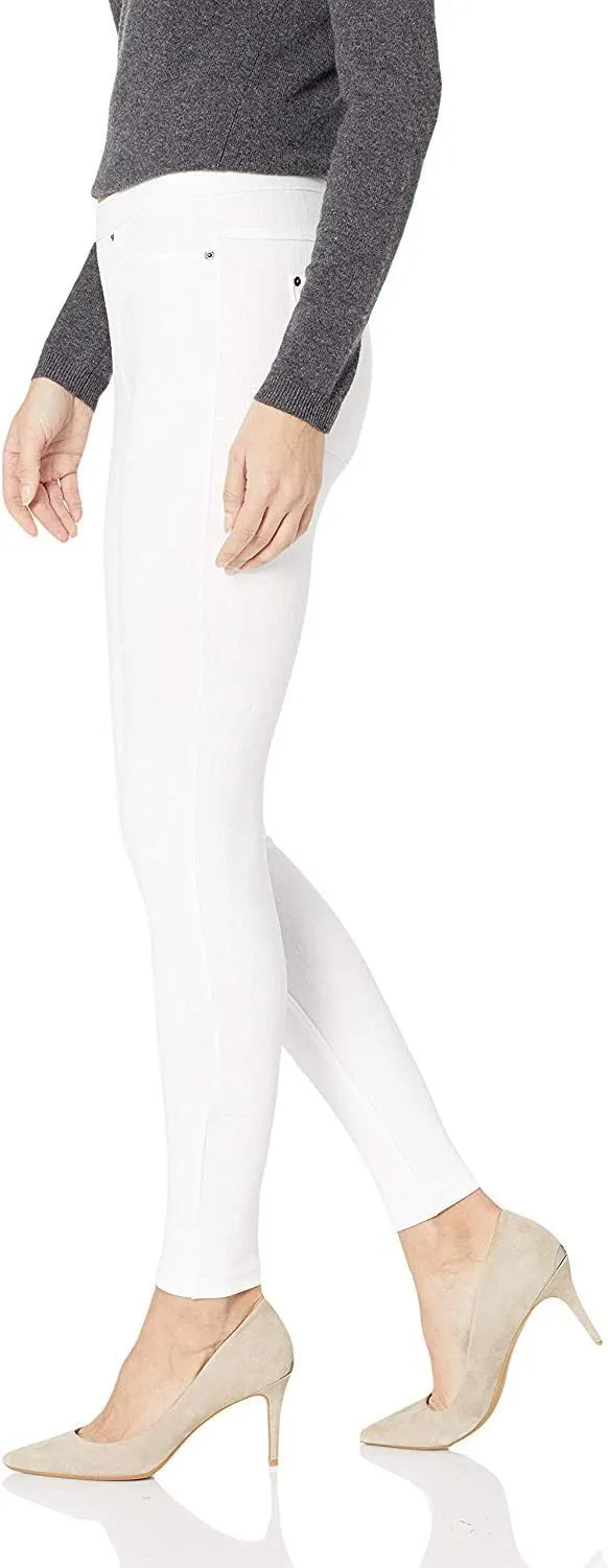 HUE Women's Solid Color Original Jeanz Denim Legging