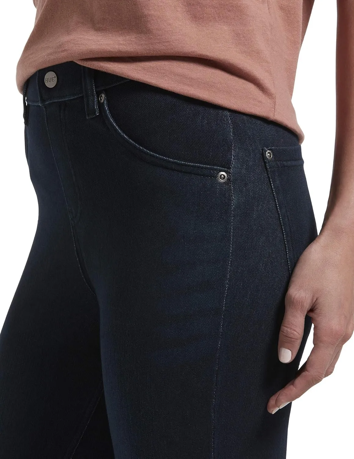 HUE Women's Ultra Soft Denim High Waist Skimmer Legging