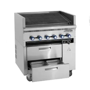 Imperial IR-36ABR-SC Restaurant Series Sizzle 'N Chill Range, gas, 36"