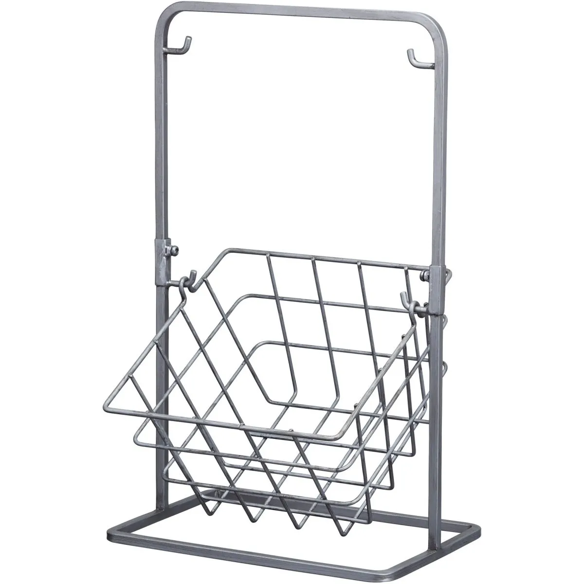 Industrial Kitchen 2 Tier Distressed Paintwork Industrial Style Wire Storage Baskets