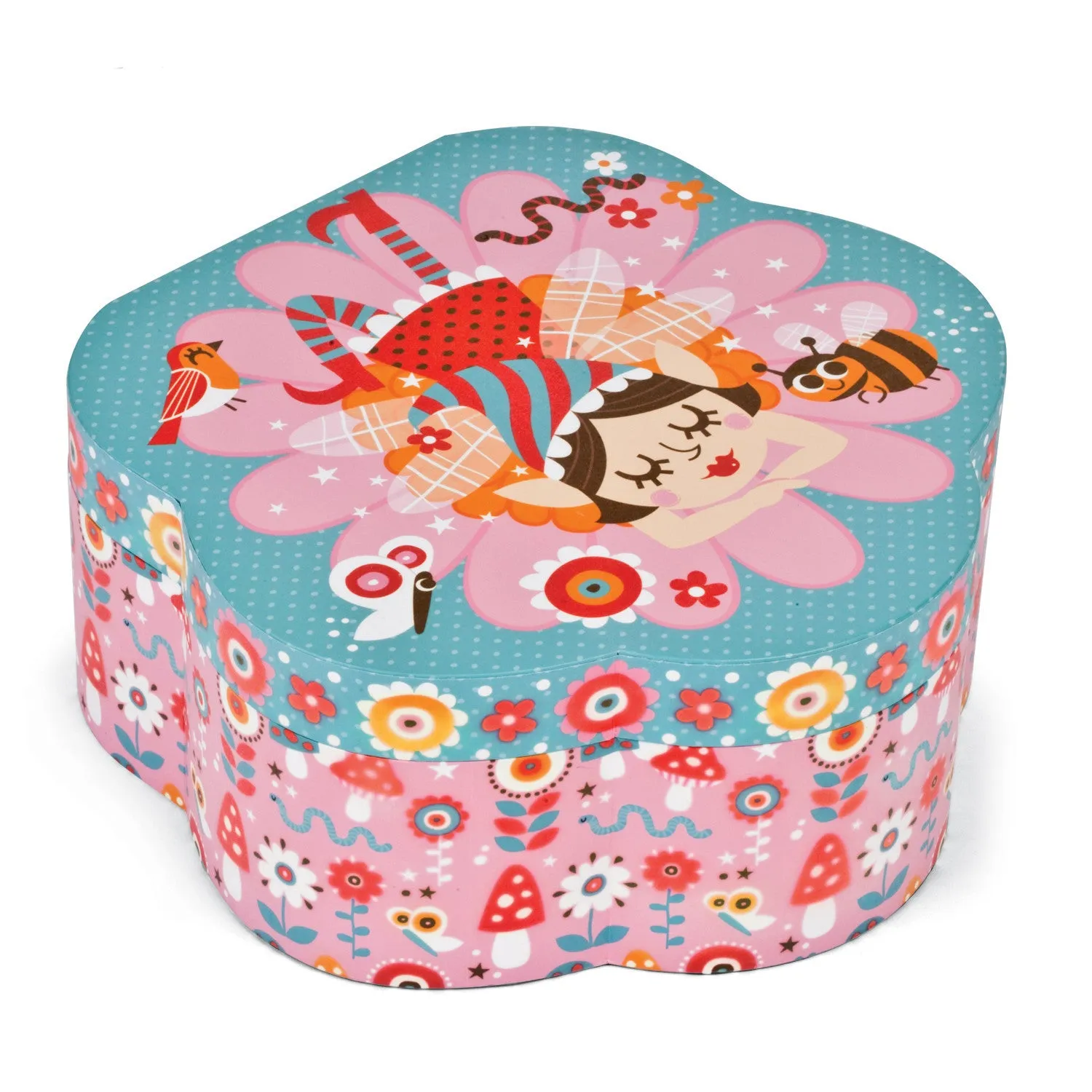 Janod Jewellery Flower Musical Box