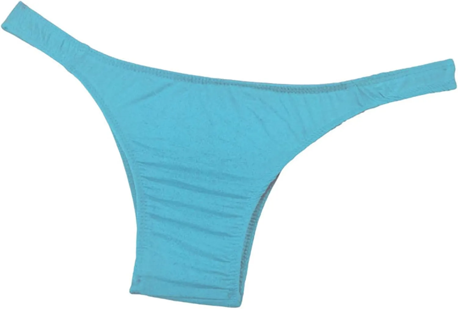 JEsilunmaMY See Through Underwear for Men Ice Silk Low Rise Pouch Mini Bikini Briefs Solid Comfortable Underpants Swimwear