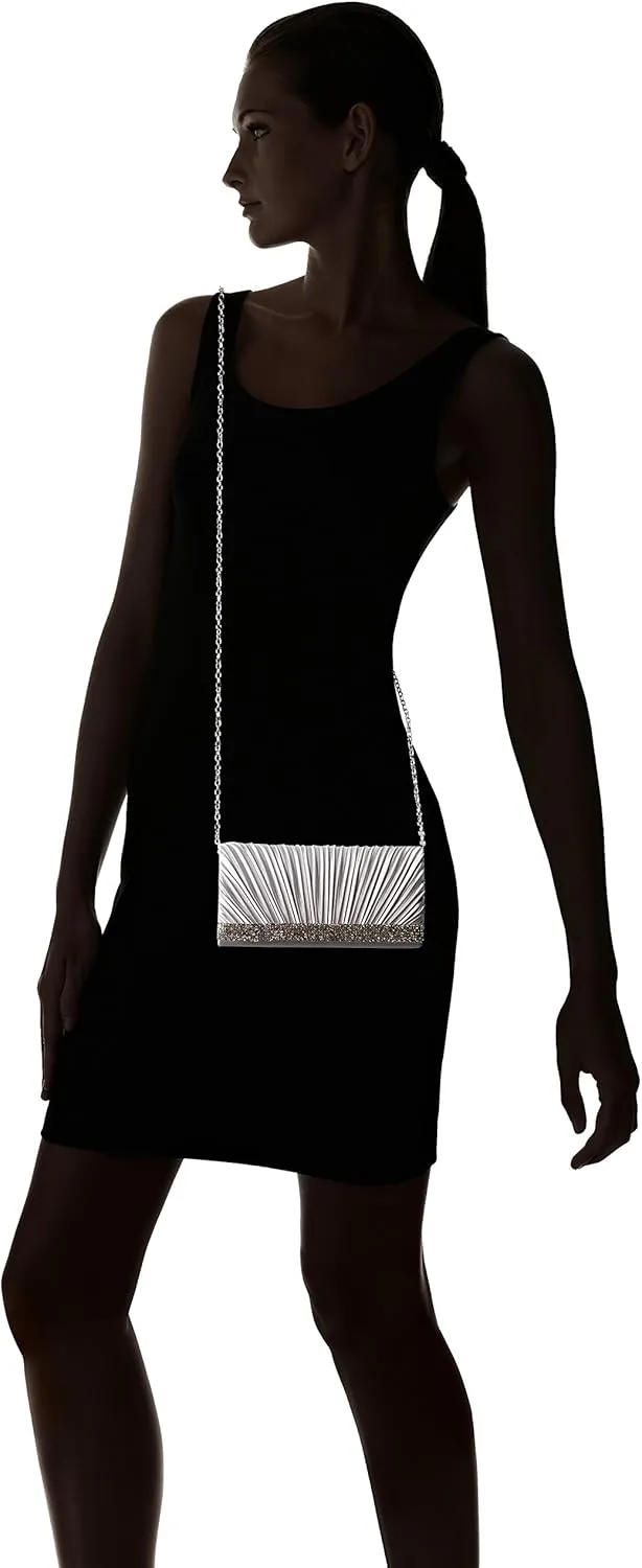 Jessica McClintock Chloe Satin Clutch