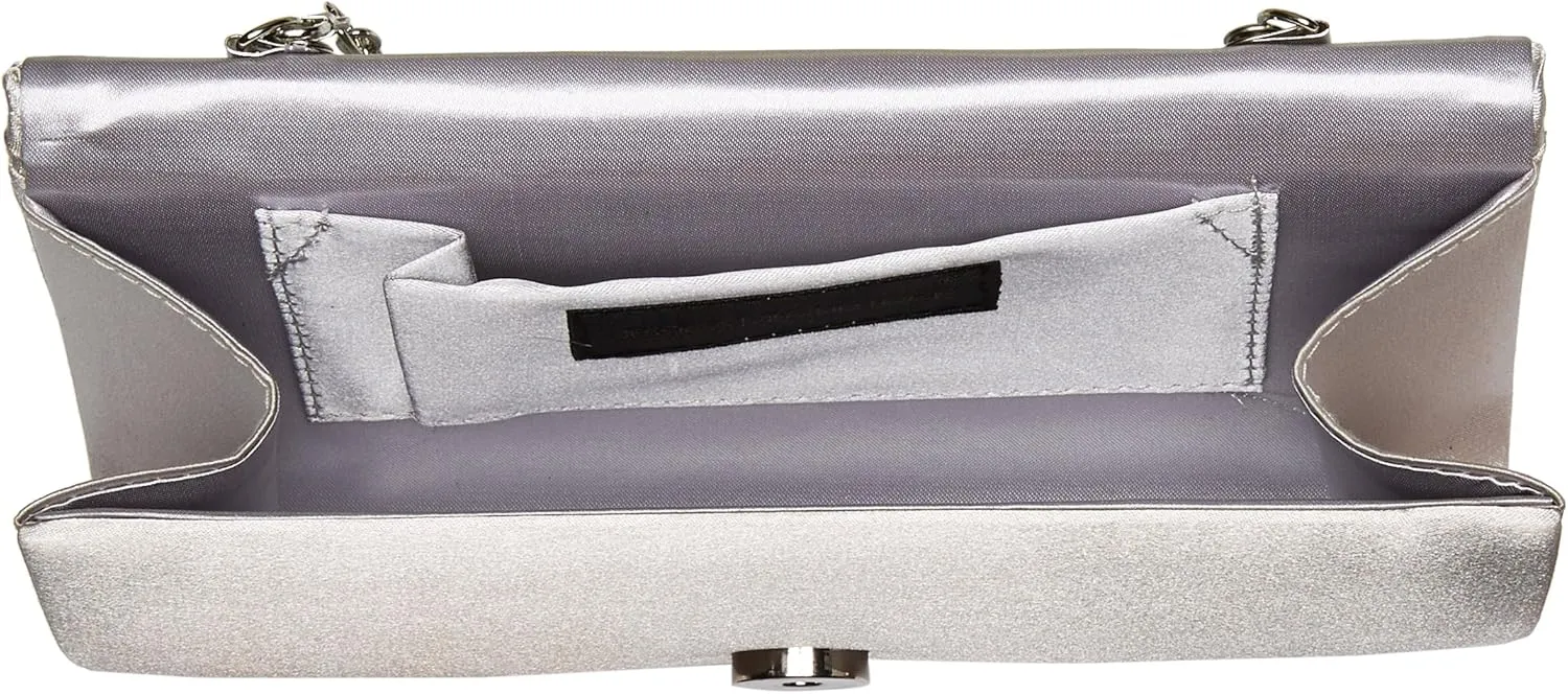 Jessica McClintock Chloe Satin Clutch