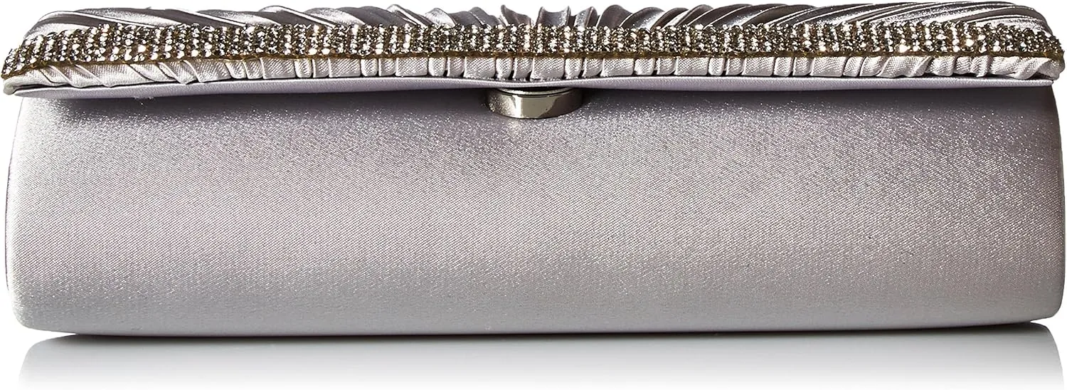 Jessica McClintock Chloe Satin Clutch