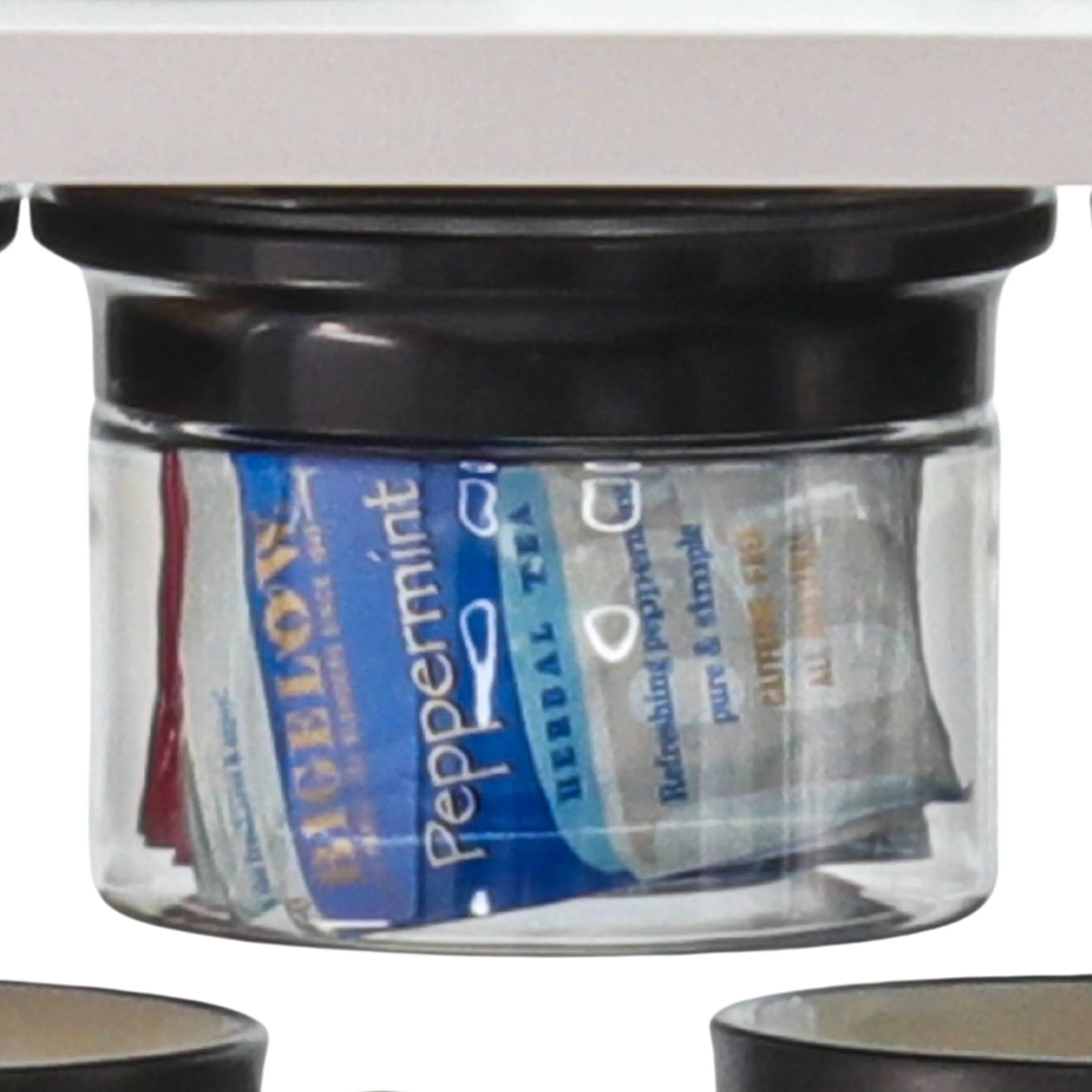 Kitchen Space Saving Stash Jars  Organizer for Cabinets
