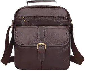 Large Capacity Vintage Crossbody Bag Shoulder Bag Wear-resistant Messenger Bag