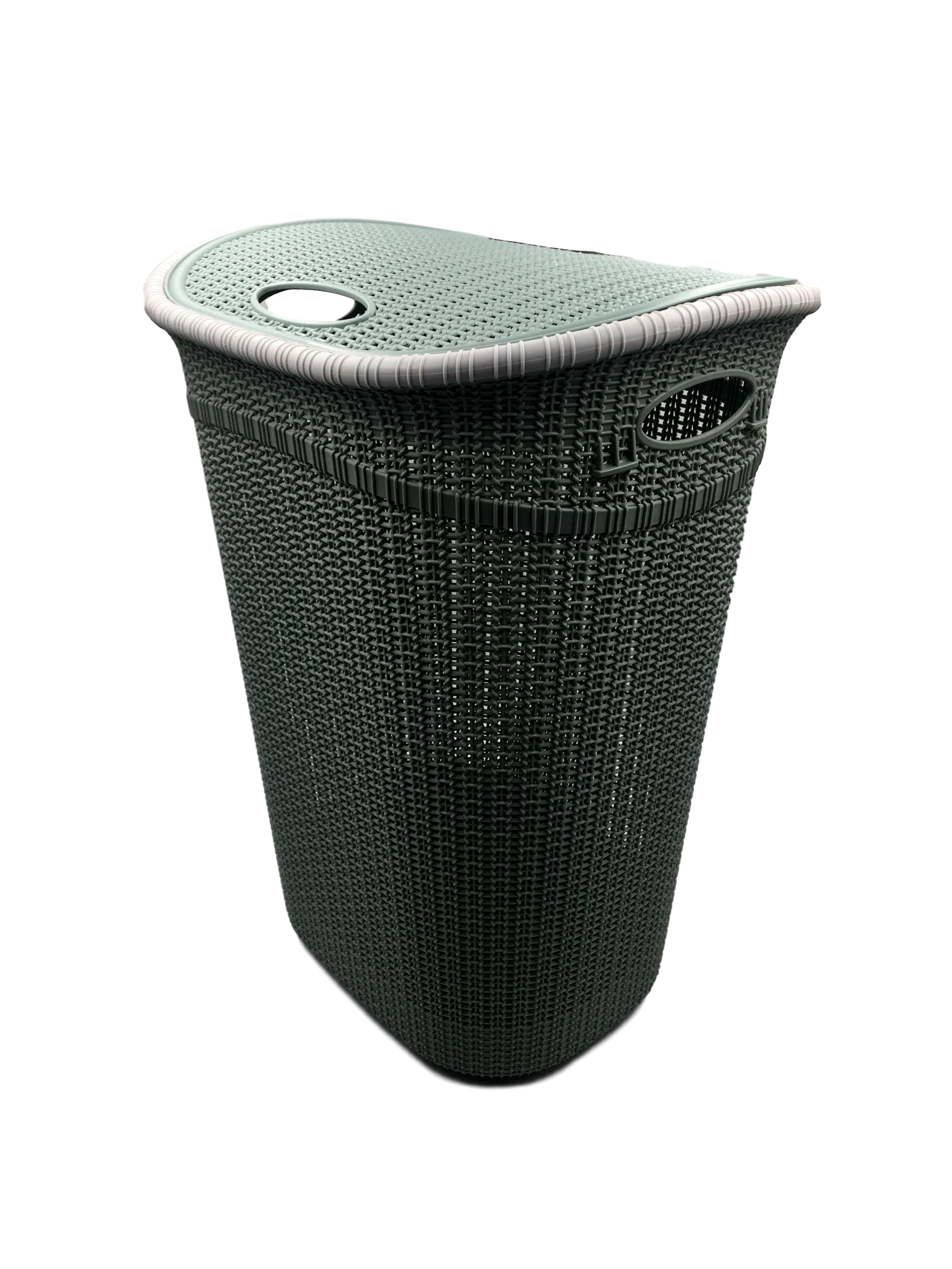 Large Laundry Basket Storage Hamper organiser Washing Clothes Rattan Style Bin