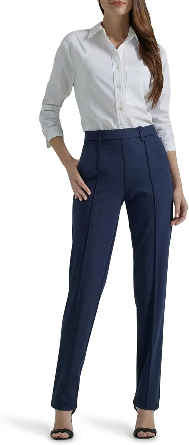 Lee Women's Ultra Lux Comfort Any Wear Straight Leg Pant