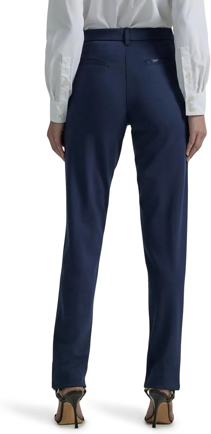 Lee Women's Ultra Lux Comfort Any Wear Straight Leg Pant