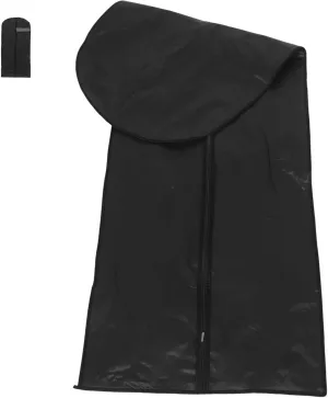 LIFKOME Hanging Clothes Bags for Closet Storage Garment Bag with Zipper for Suits Jackets Dresses and Design Ample Storage Space Black