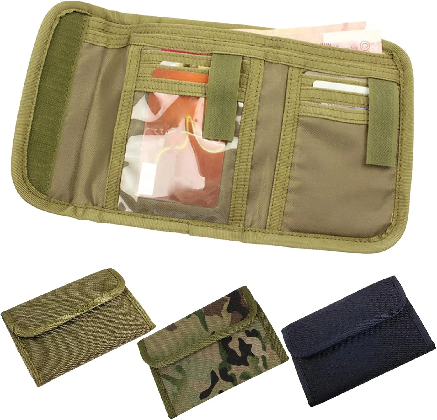 Lightweight Tactically Wallet Coin Purse Camping Waist Wallet Credit Cards Holder Wear