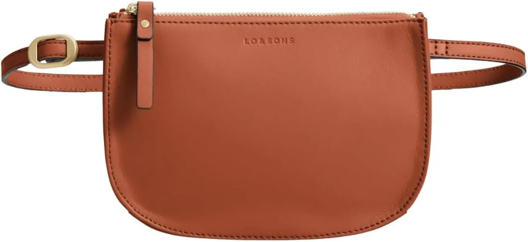 Lo & Sons Waverley 2 - Convertible Crossbody Belt Bag | Wristlet Shoulder Bag | Shoulder Bag Fanny Pack | Fashion Waist Pack