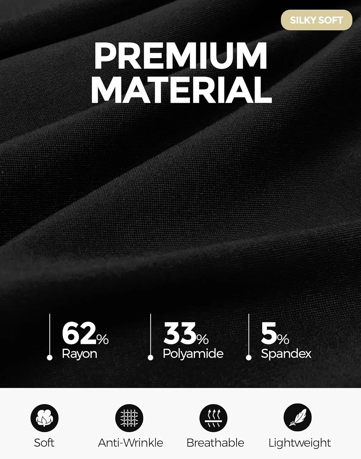 M MOTEEPI Women's Wide Leg Dress Pants Work Pants Pull on Business Casual Office Trousers Slacks 29"/31"