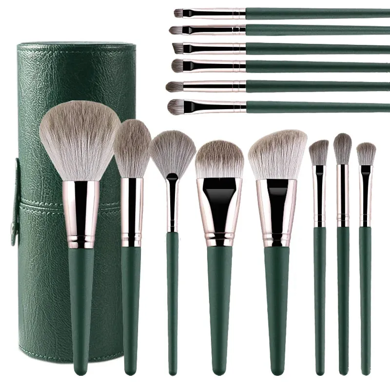 Makeup Brush Set with Storage Case