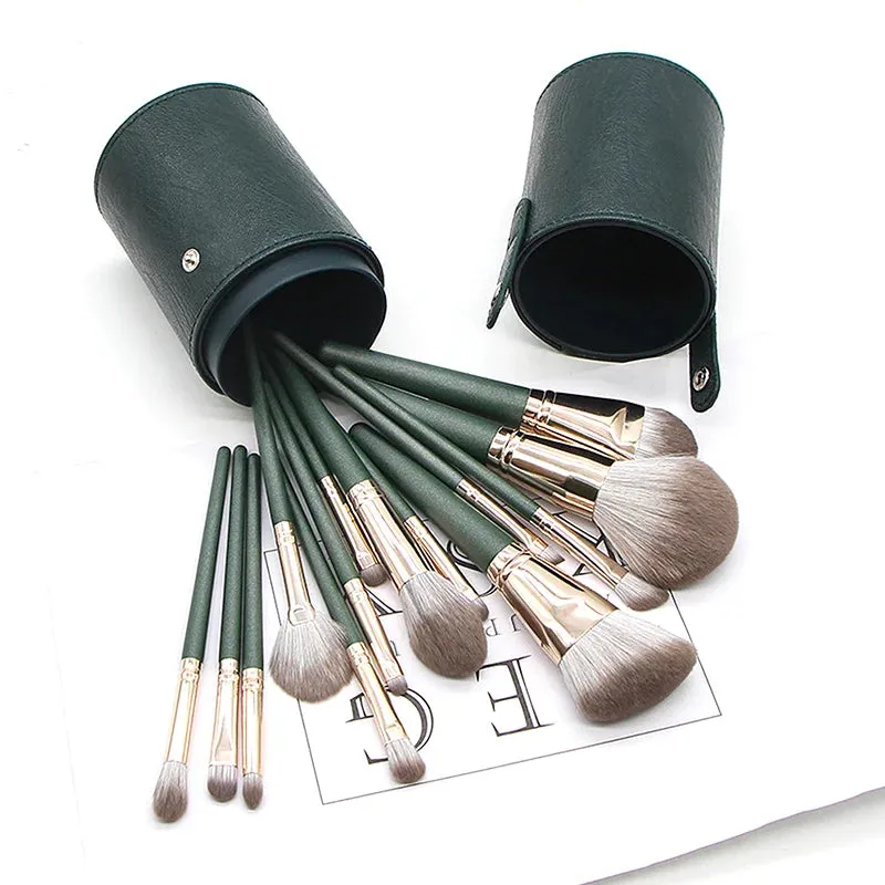 Makeup Brush Set with Storage Case