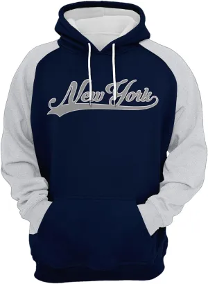 Mens Classic Fashion City Letter Embroidery Hoodie Sweatshirt Unisex Pullover Hooded Apparel Baseball Fans