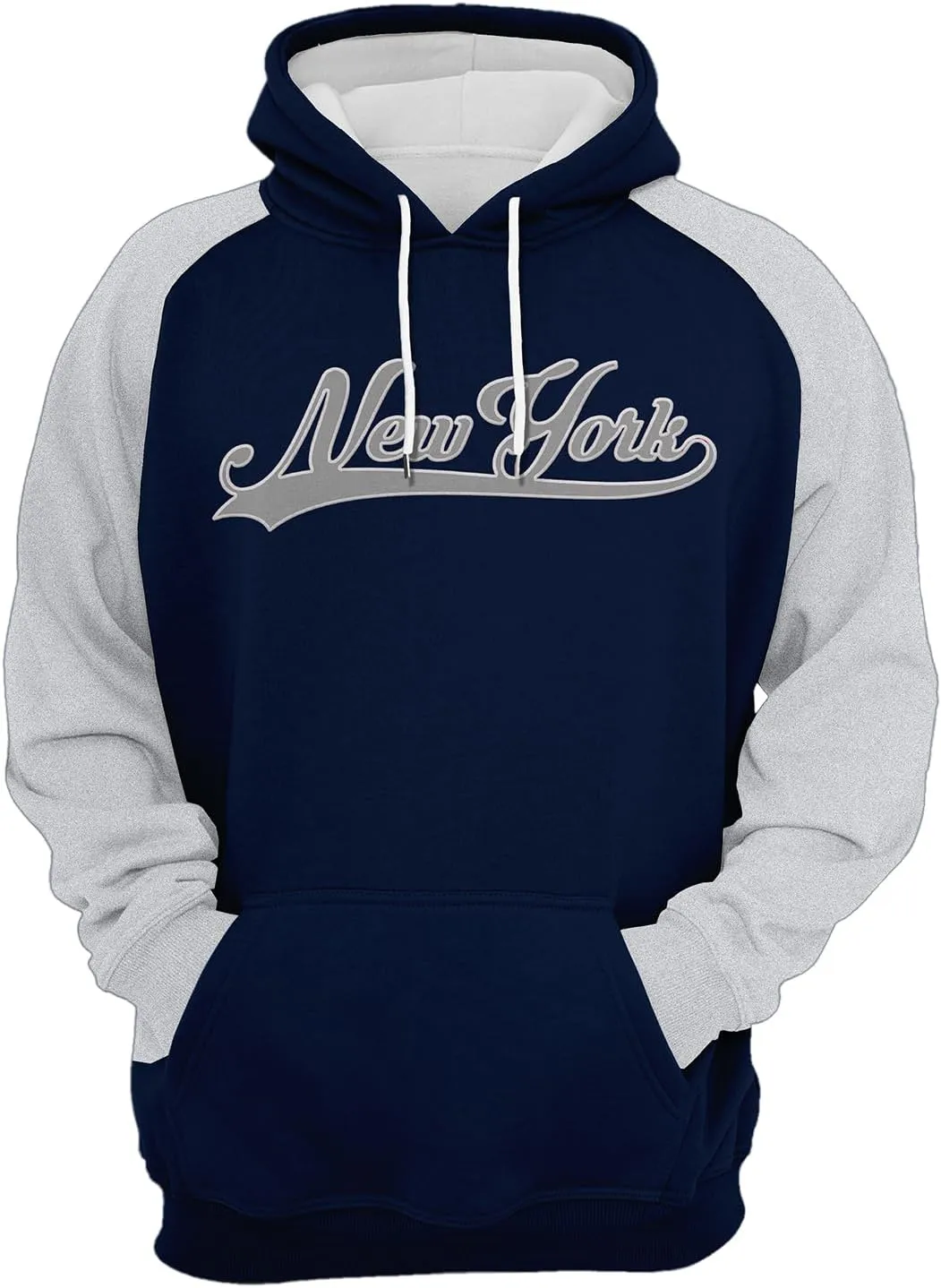 Mens Classic Fashion City Letter Embroidery Hoodie Sweatshirt Unisex Pullover Hooded Apparel Baseball Fans