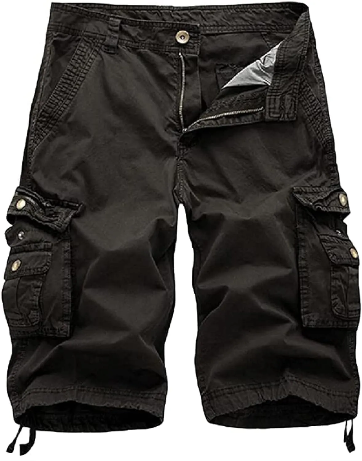 Men's Cotton Twill Cargo Shorts Outdoor Wear Lightweight