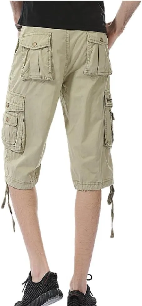 Men's Cotton Twill Cargo Shorts Outdoor Wear Lightweight