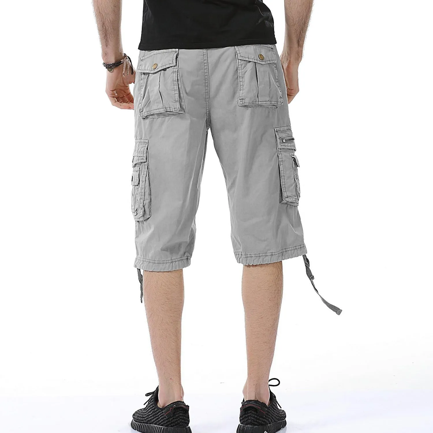 Men's Cotton Twill Cargo Shorts Outdoor Wear Lightweight